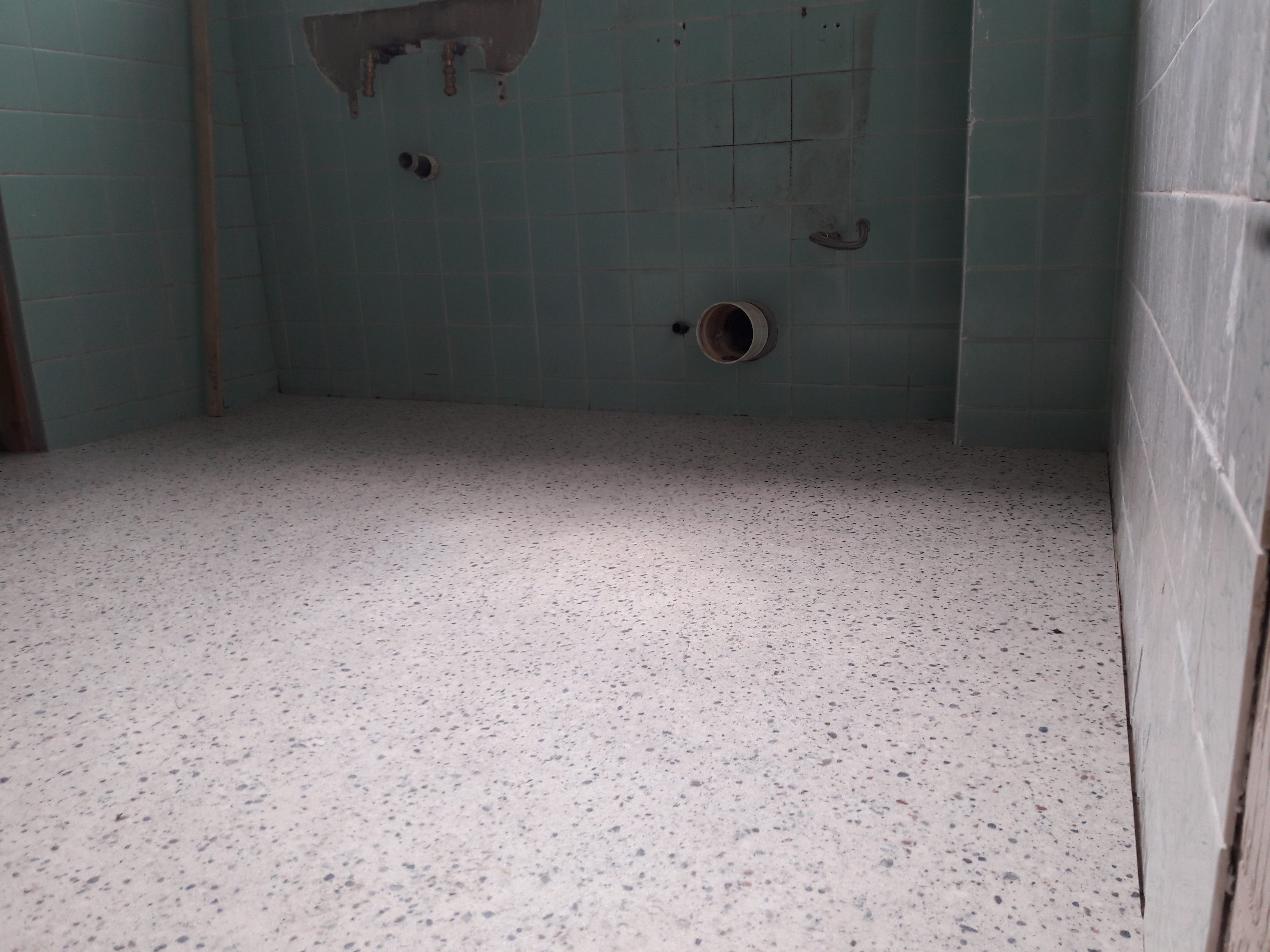 vinyl in bathroom, house restoration project in west sussex